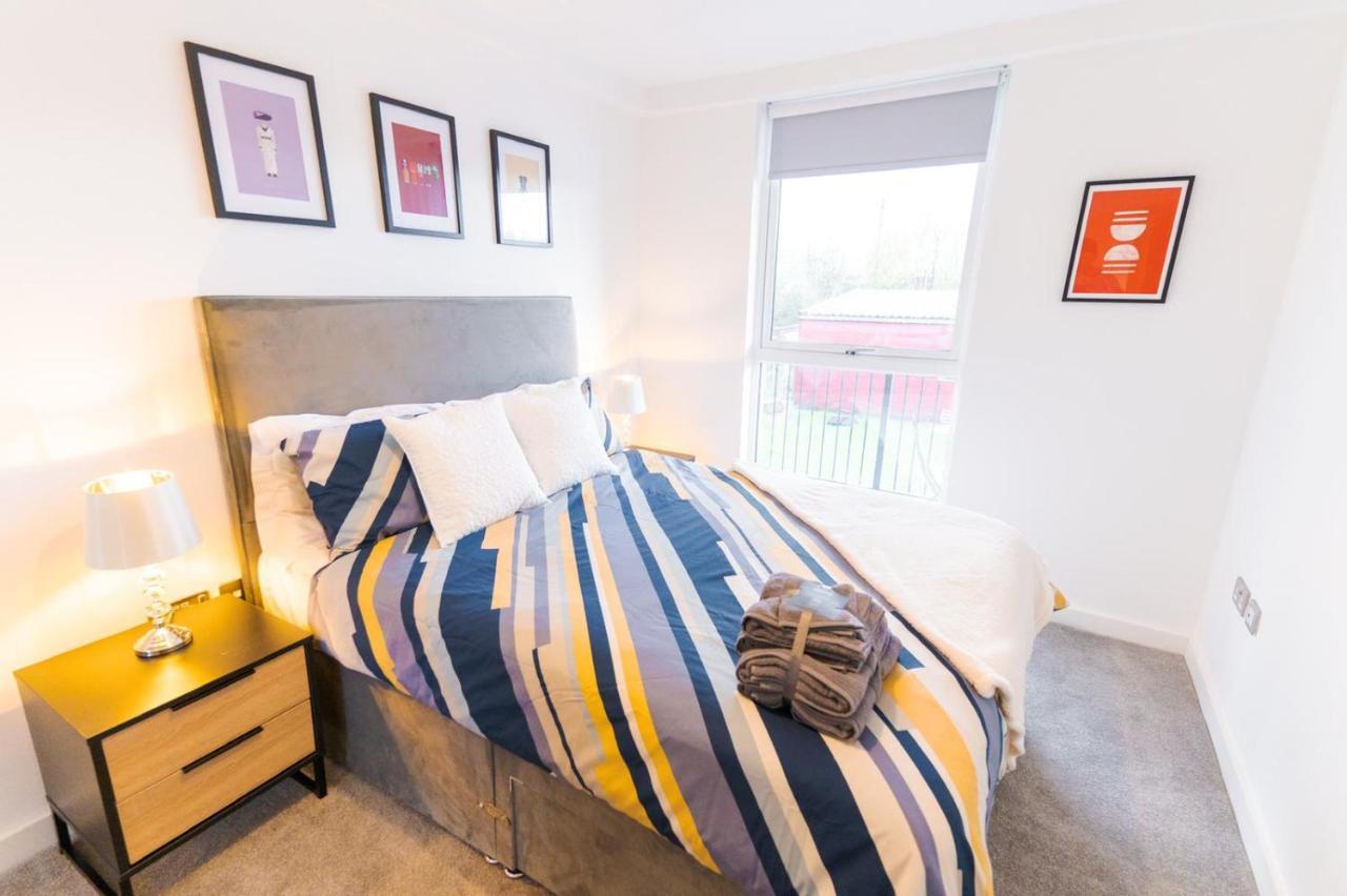 Exquisite Cosy 2-Bed Apartment In Salford Manchester Exteriér fotografie