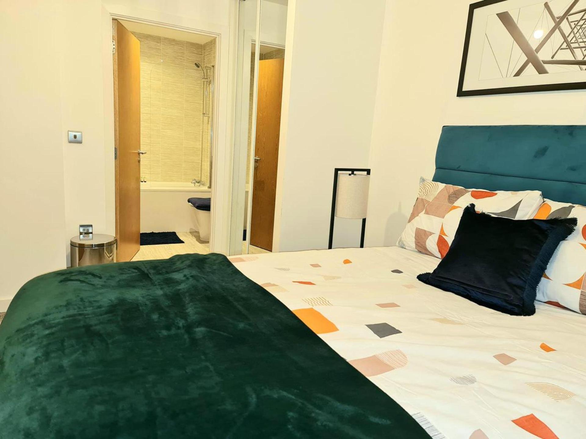 Exquisite Cosy 2-Bed Apartment In Salford Manchester Exteriér fotografie